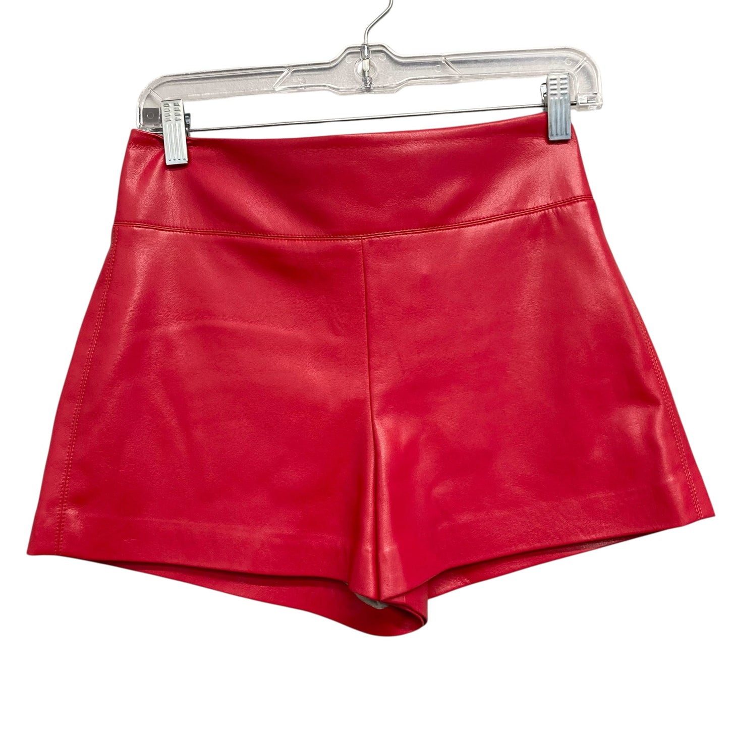 Shorts Designer By Alice + Olivia In Red, Size:2