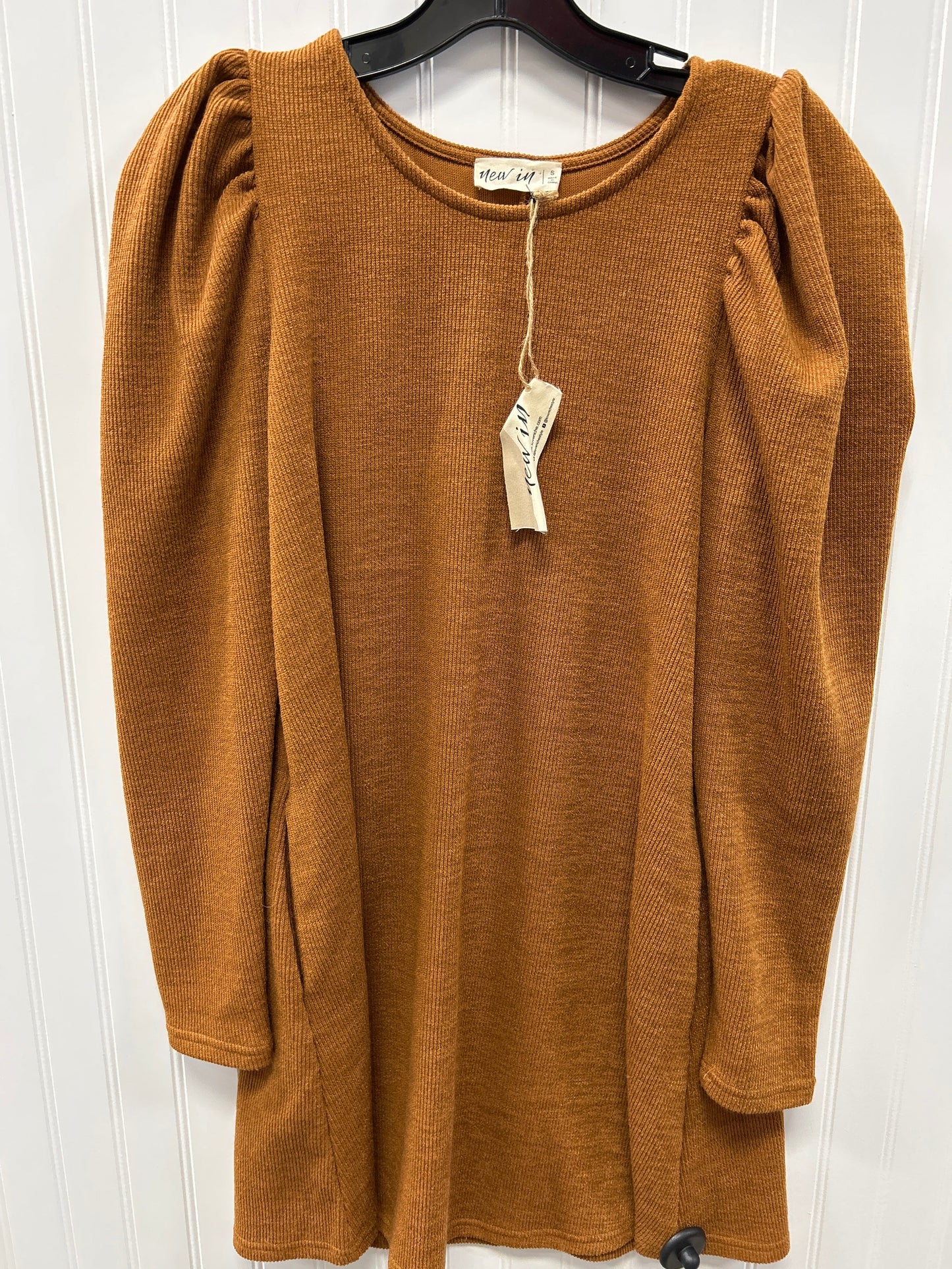 Dress Casual Midi By New In In Brown, Size:S