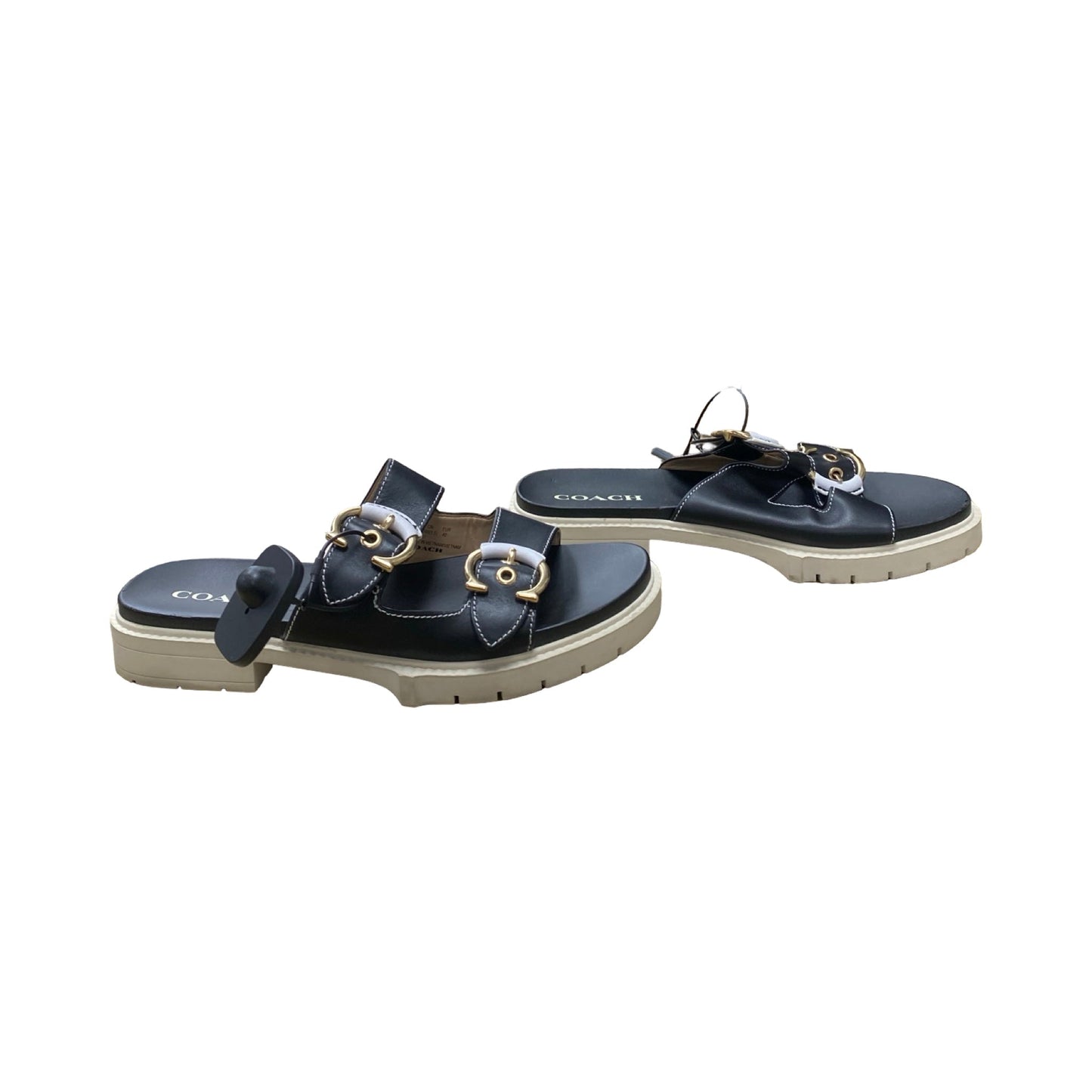 Sandals Designer By Coach In Multi, Size:9.5