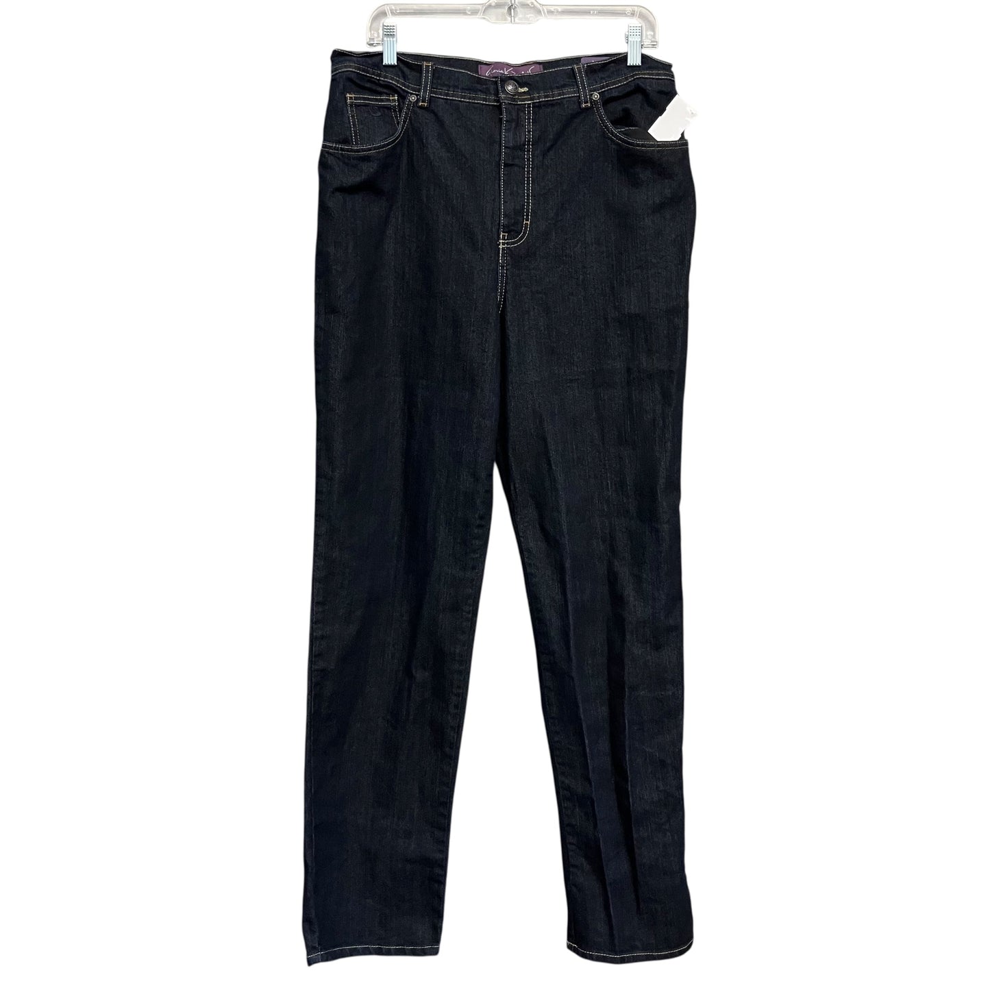 Jeans Boot Cut By Gloria Vanderbilt In Blue Denim, Size:14