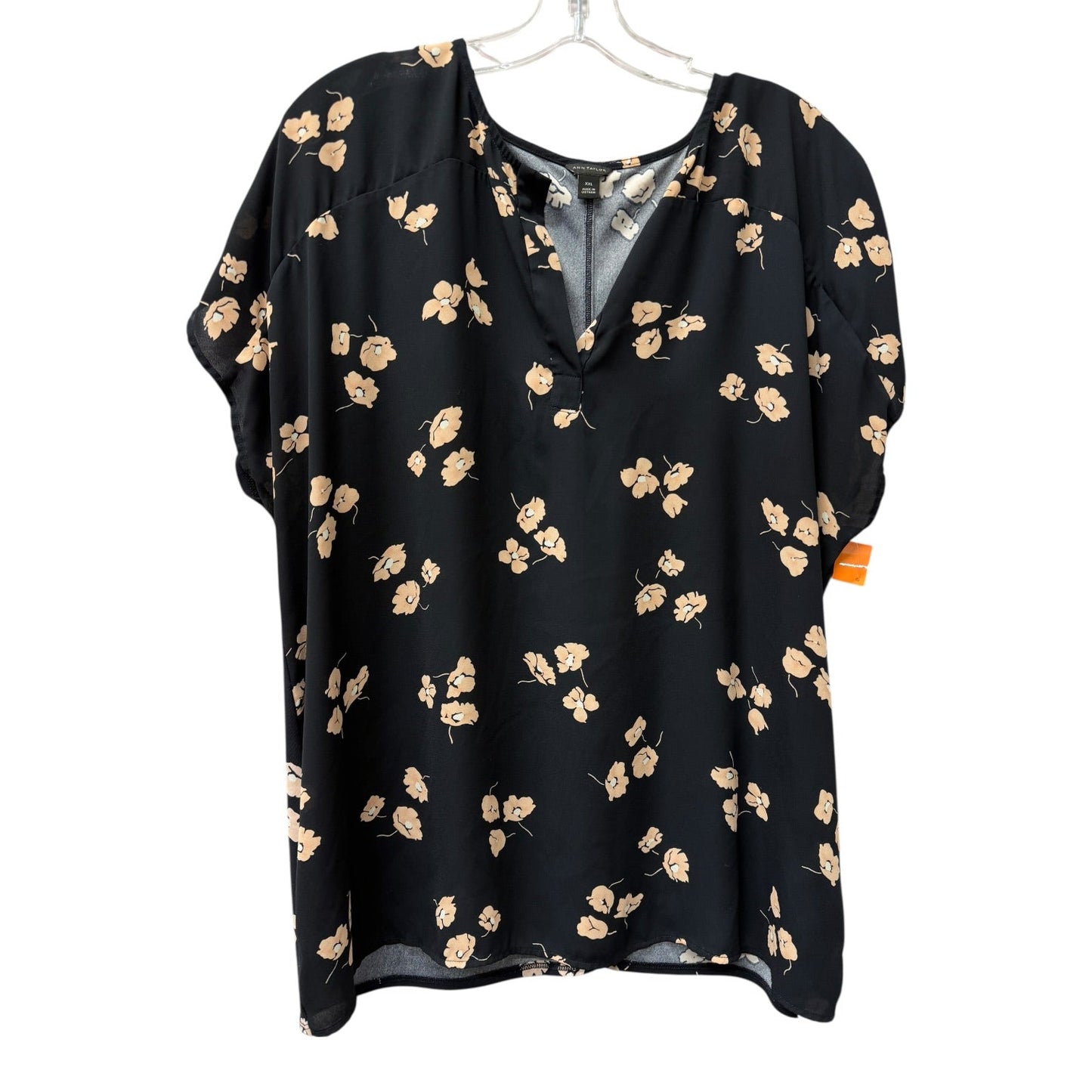 Top Ss By Ann Taylor In Black, Size:1X