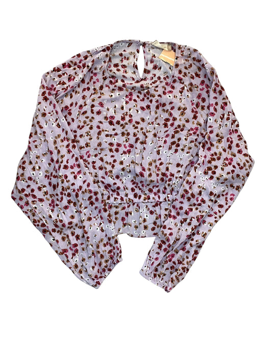 Blouse Ls By Altard State In Purple, Size:M