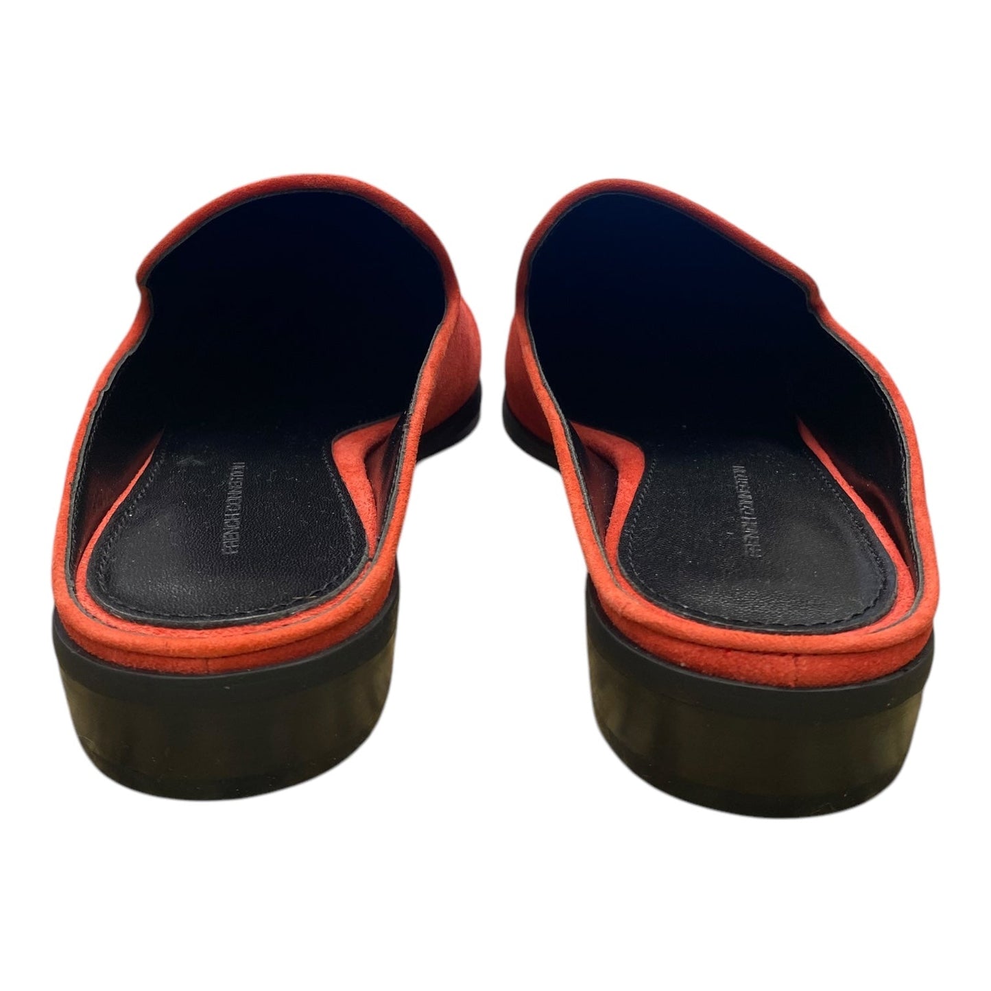 Shoes Flats By French Connection In Black & Red, Size:6.5