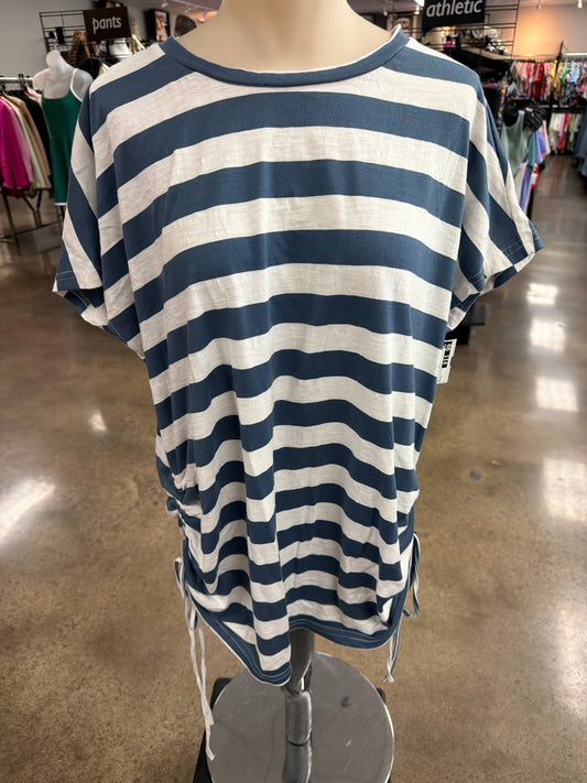 Top Ss By Listicle In Striped Pattern, Size:L