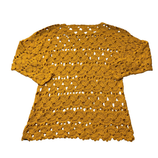 Sweater By Free People In Gold, Size:Xs