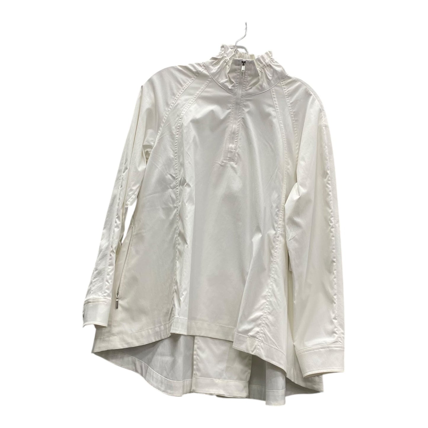 Athletic Top Ls Collar By Athleta In Yellow, Size:Xs