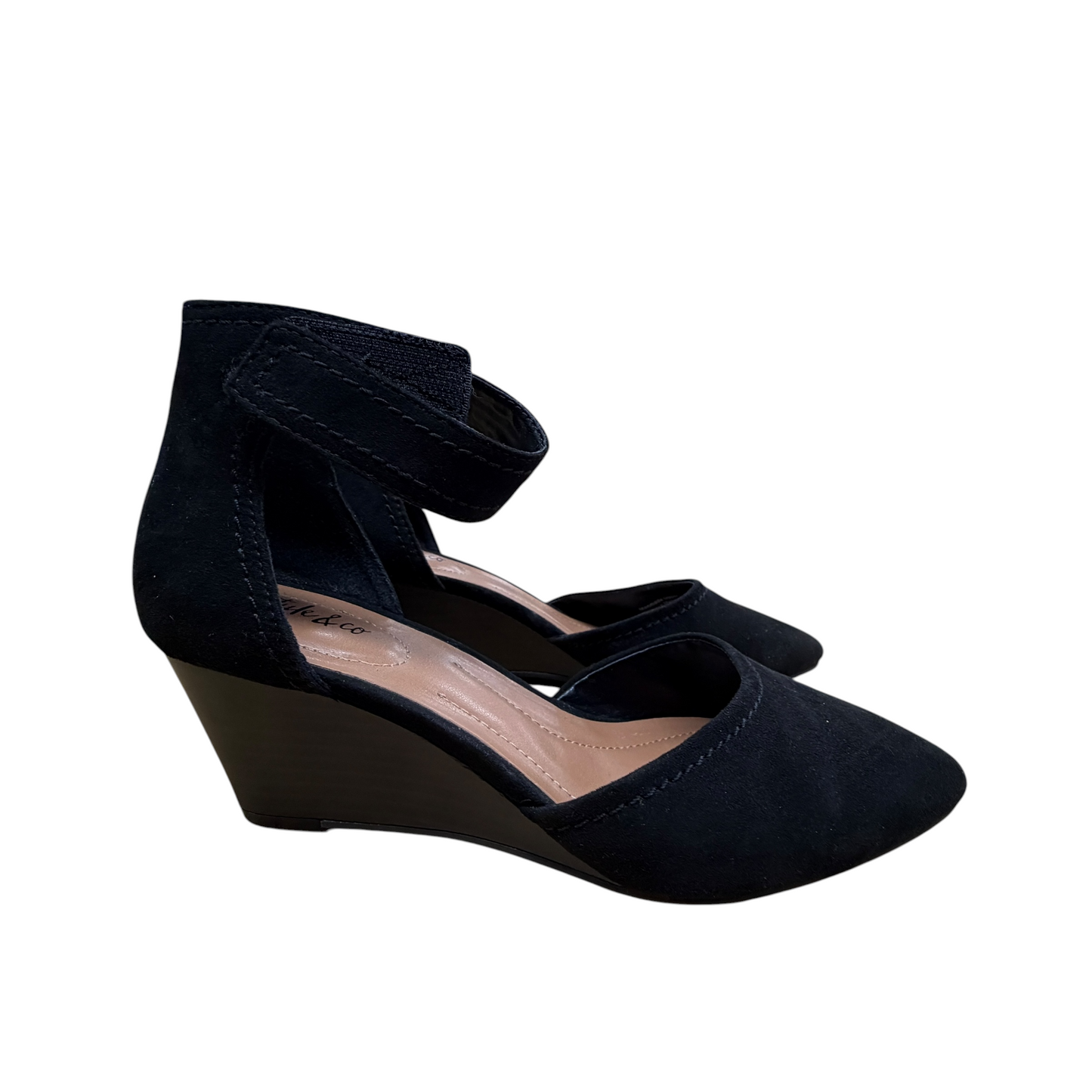 Shoes Heels Wedge By Style And Company In Black, Size:6.5