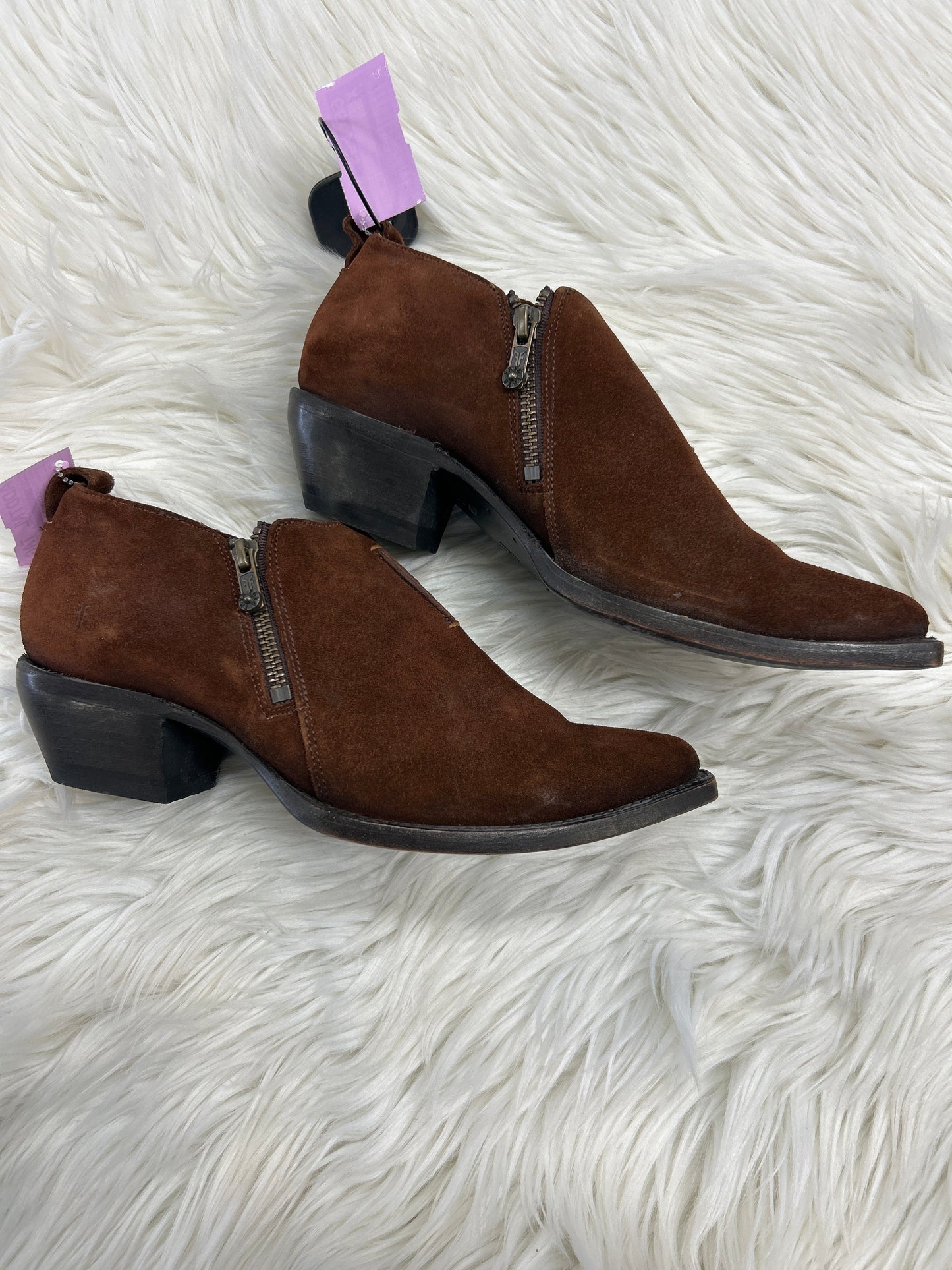 Boots Designer By Frye In Brown, Size:8