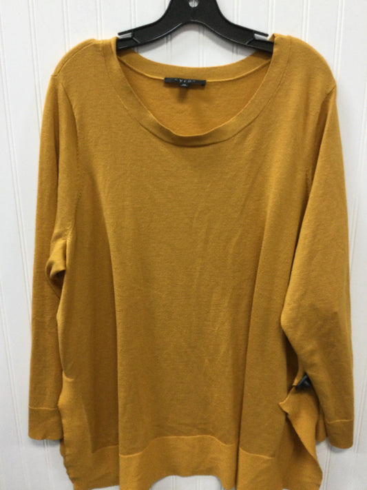 Top Ls By Cyrus In Yellow, Size:3X