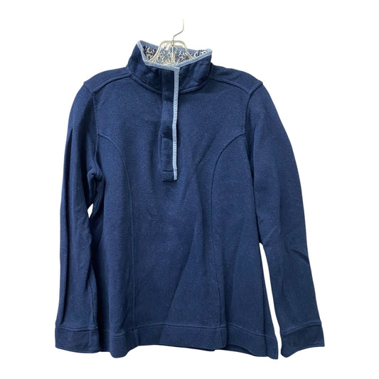 Athletic Top Ls Collar By Orvis In Blue, Size:S