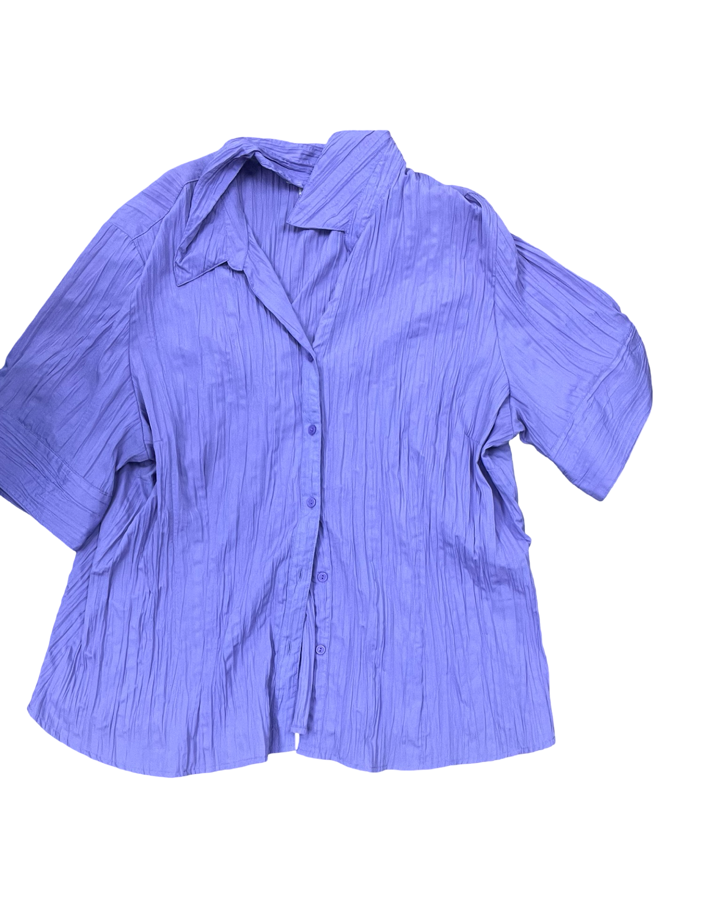 Blouse Ss By Clothes Mentor In Purple, Size:2X