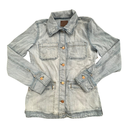 Jacket Denim By Maurices In Blue Denim, Size:S