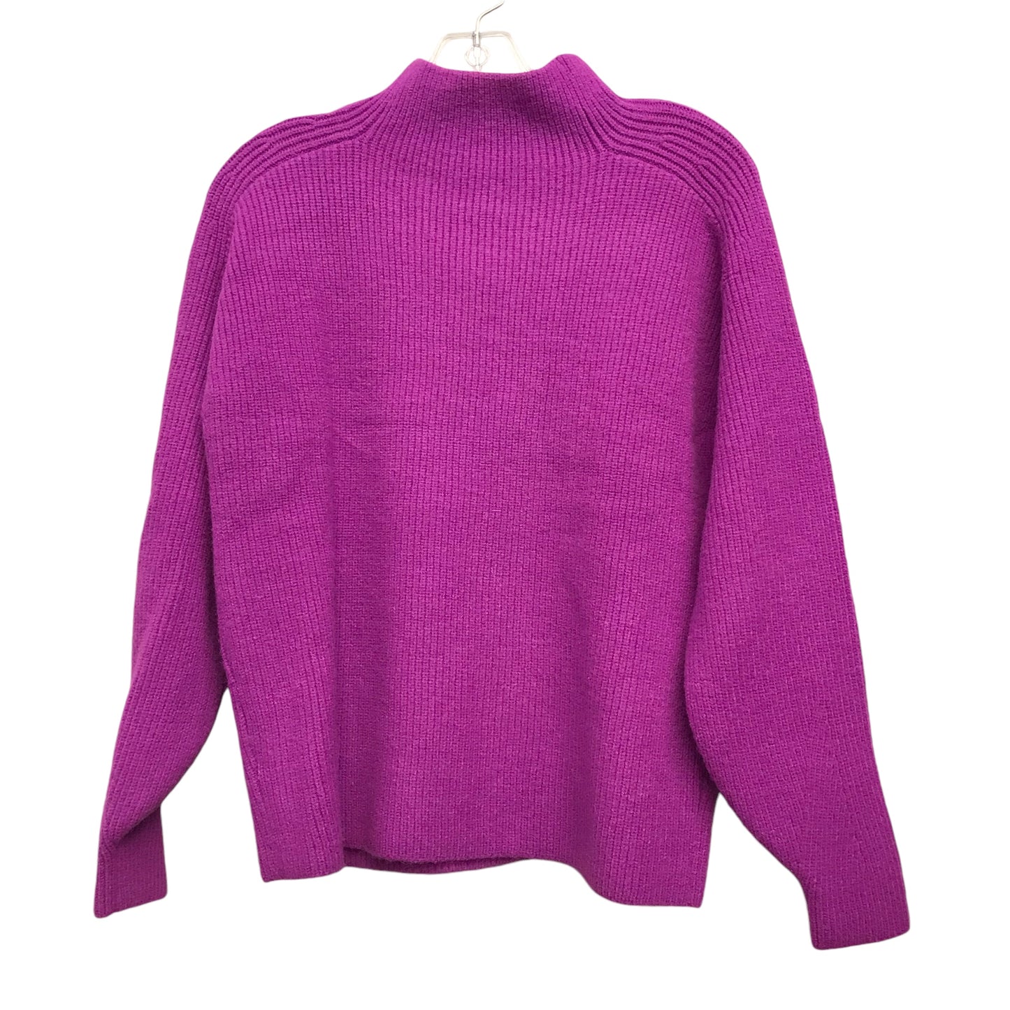 Sweater By Ann Taylor In Purple, Size:S