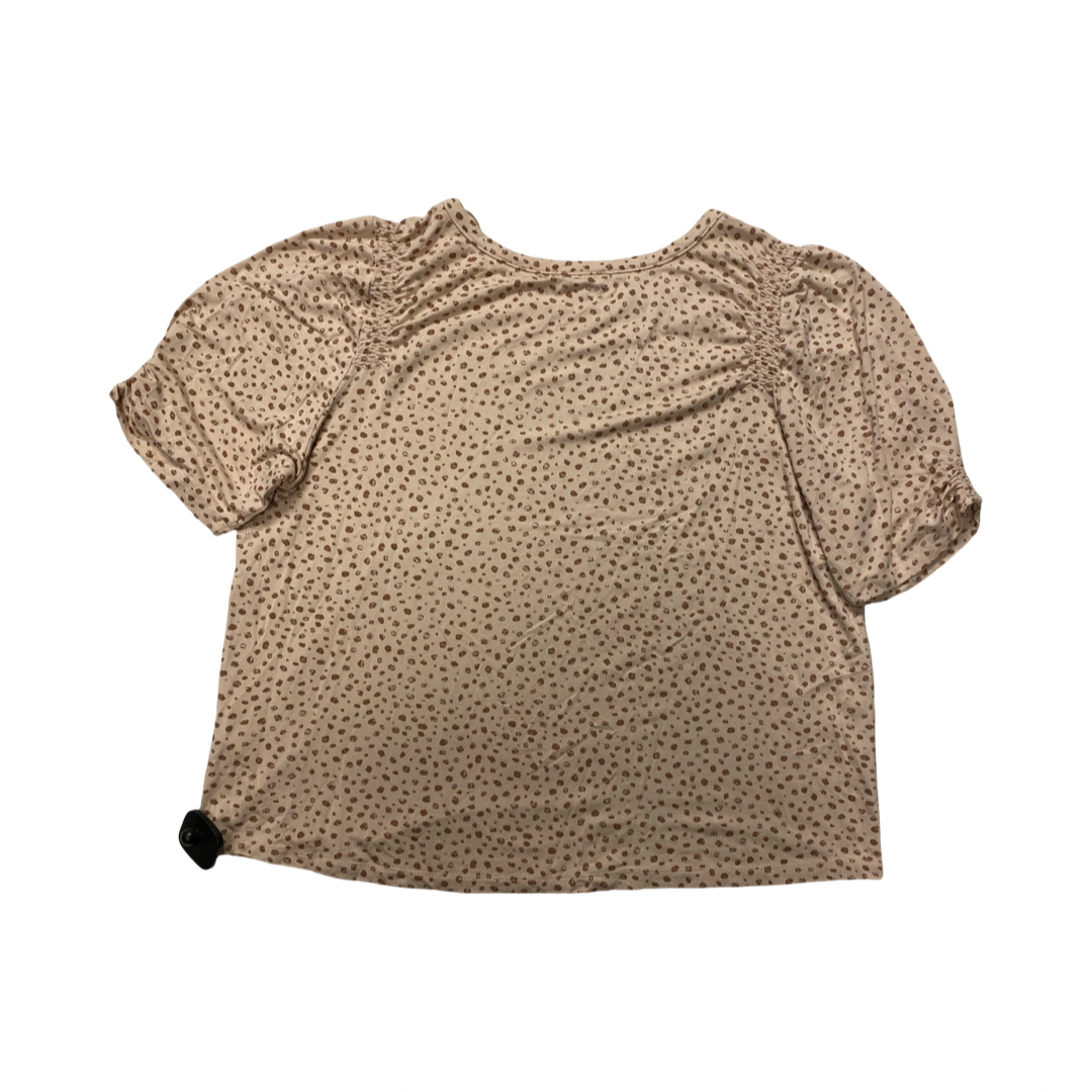 Top Ss By Democracy In Polkadot Pattern, Size:Xlp