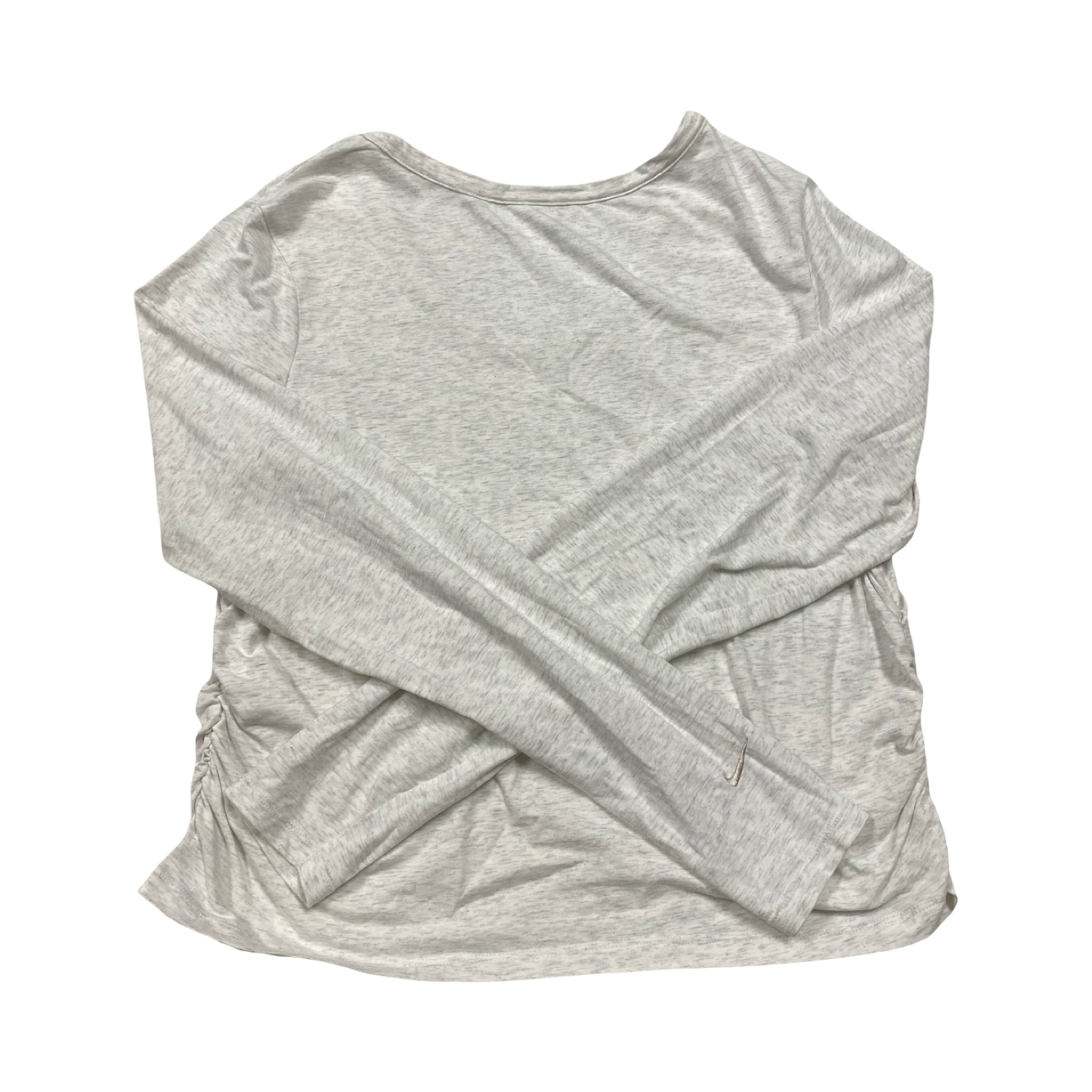 Athletic Top Ls Crewneck By Nike In Grey, Size:Xl