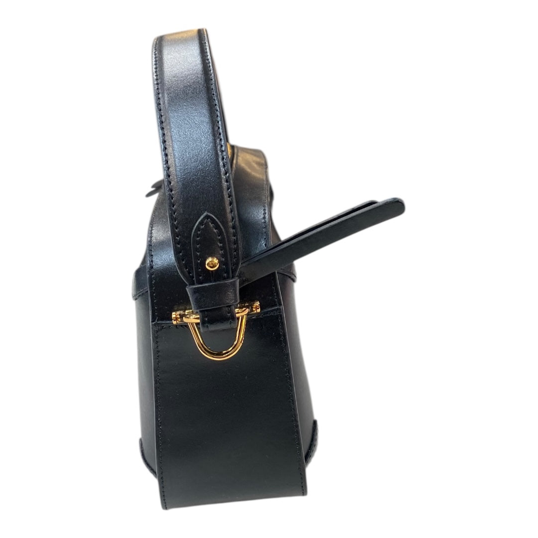 Handbag Leather By Cmc In Black, Size:Medium