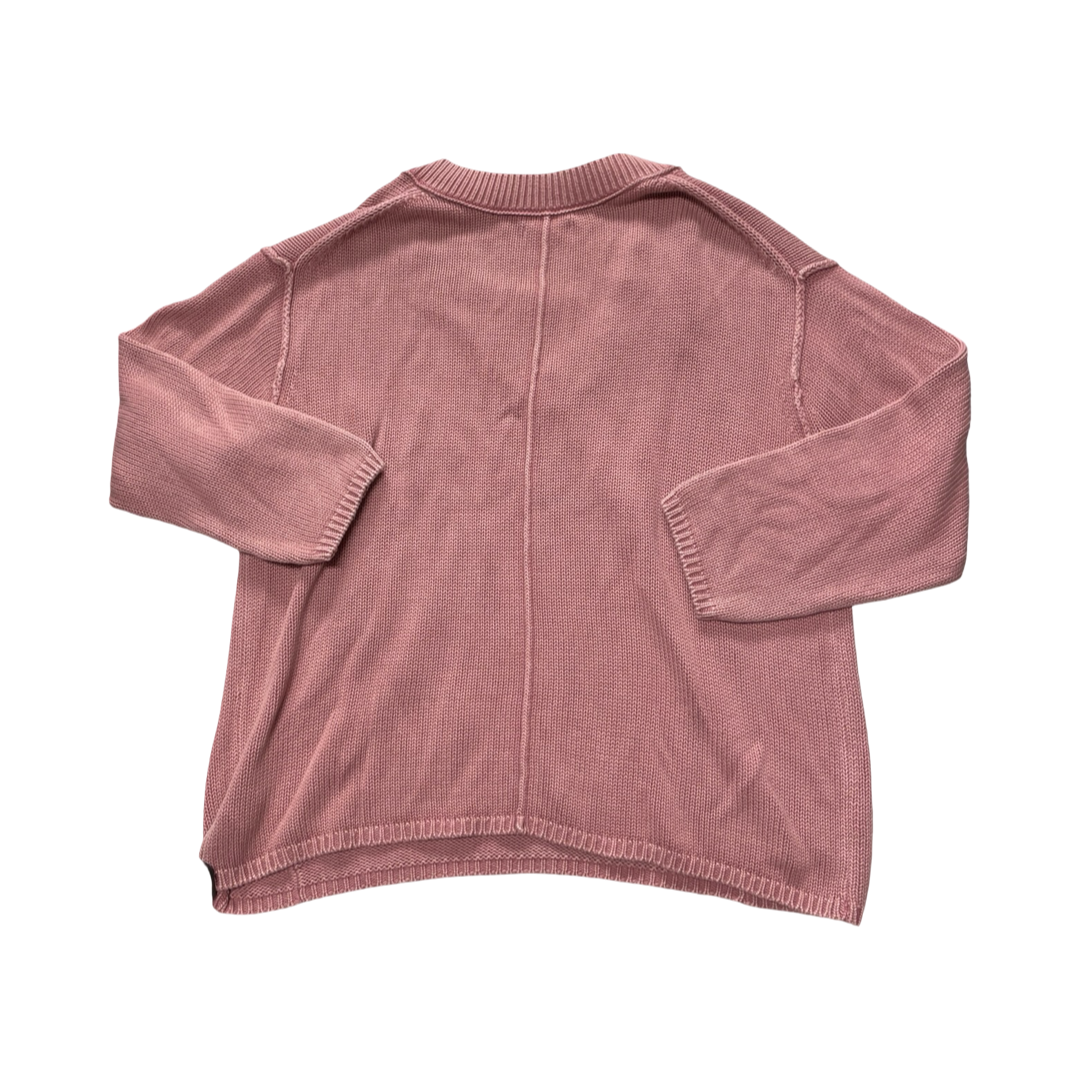 Sweater By American Eagle In Pink, Size:M