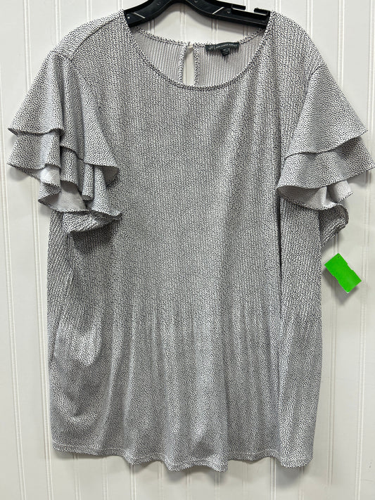 Top Ss By Adrianna Papell In White, Size:L