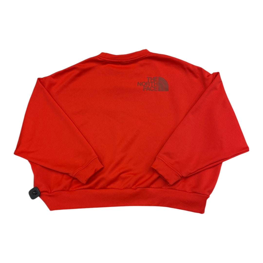 Athletic Sweatshirt Crewneck By The North Face In Red, Size:Xxl