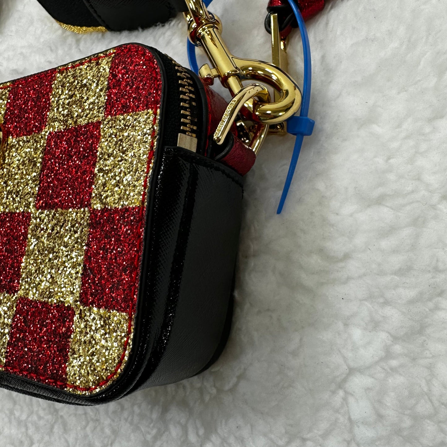 Checked Crossbody Designer Marc Jacobs, Size Small