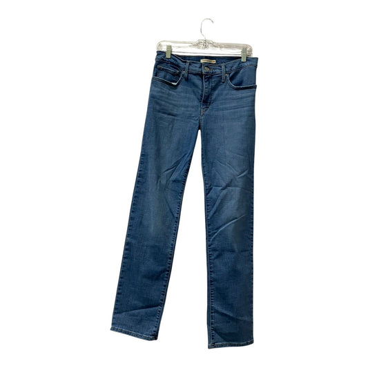 Jeans Straight By Levis In Blue, Size:10