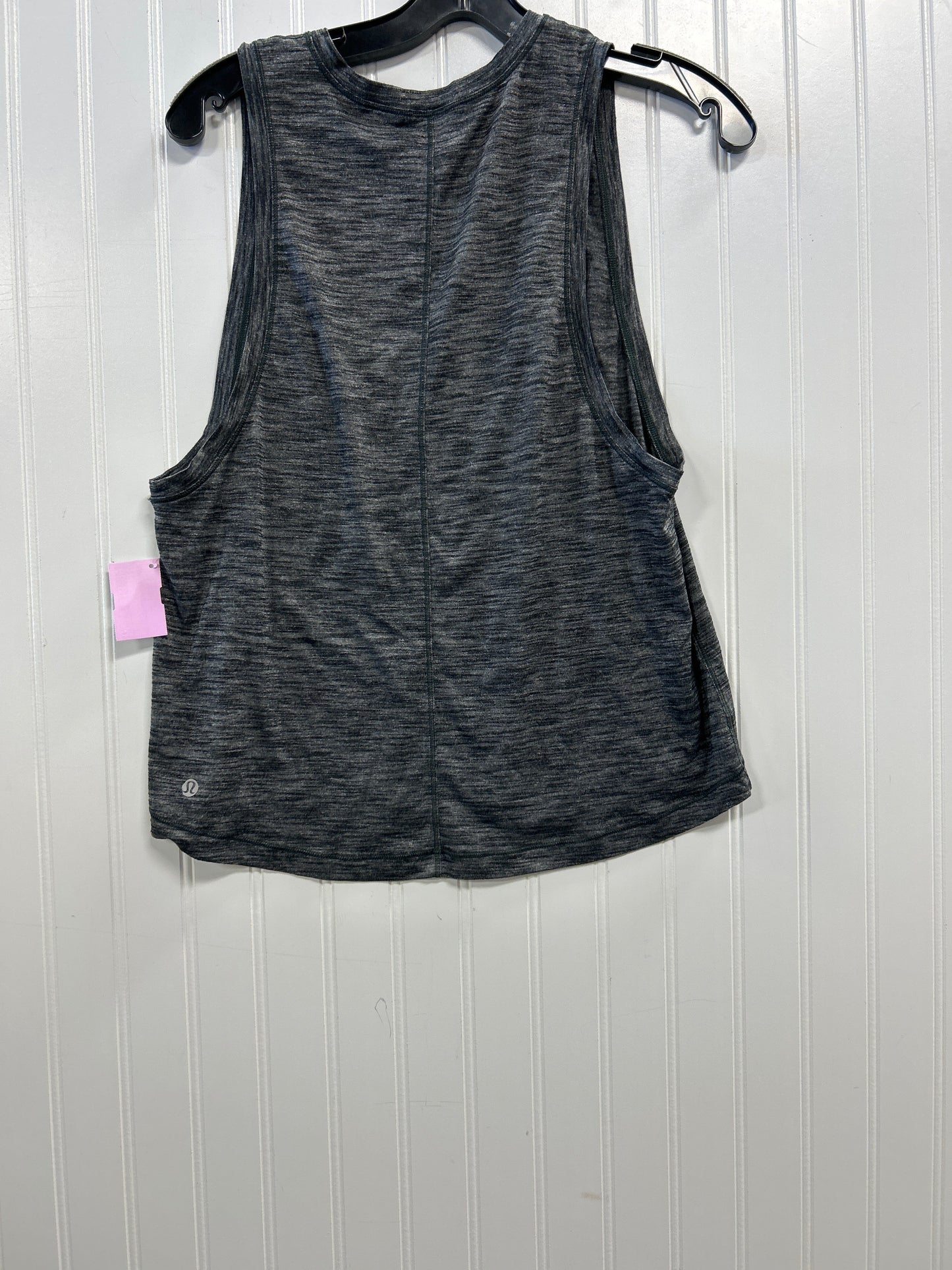 Athletic Tank Top By Lululemon In Grey, Size:12
