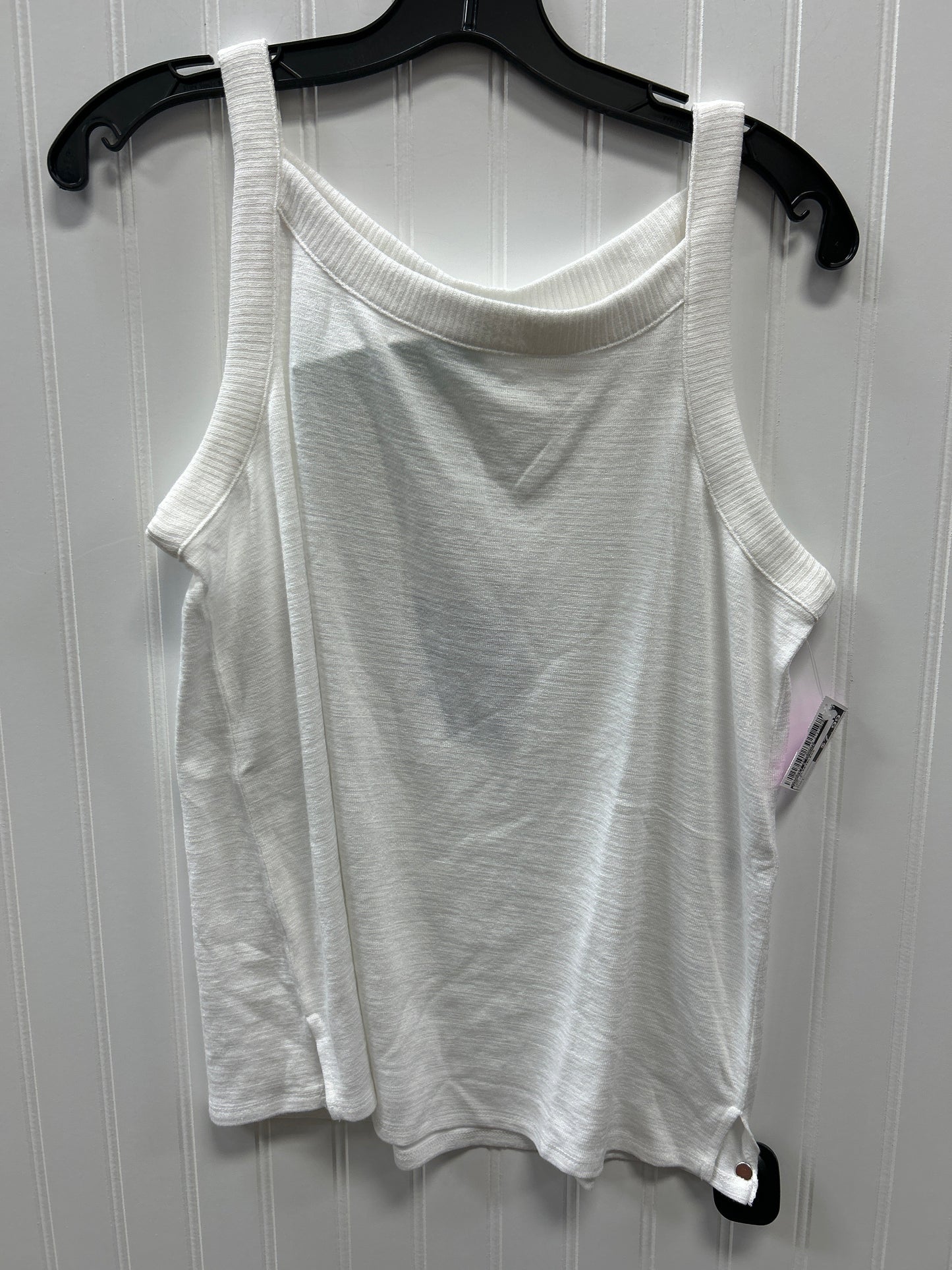 Top Sleeveless By Market & Spruce In White, Size:L