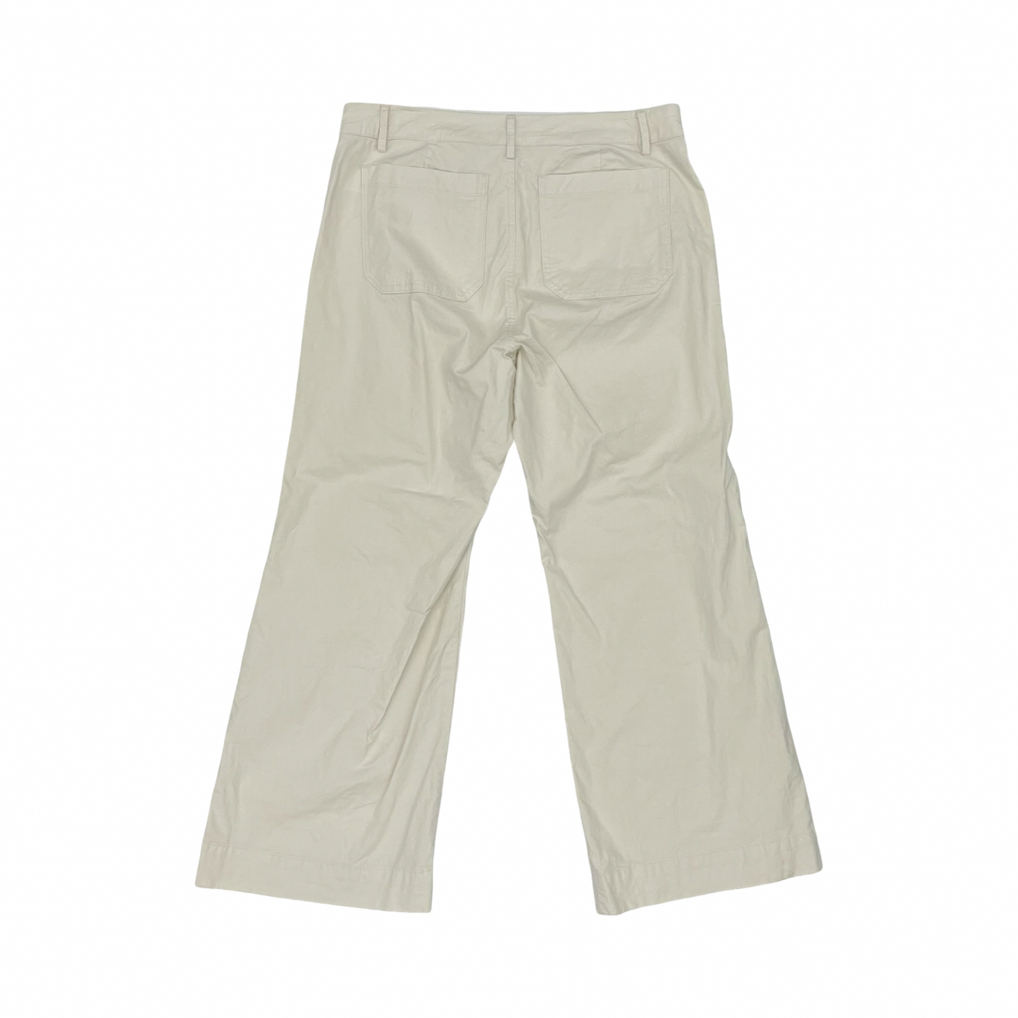 Pants Wide Leg By J. Crew In Cream, Size:14P