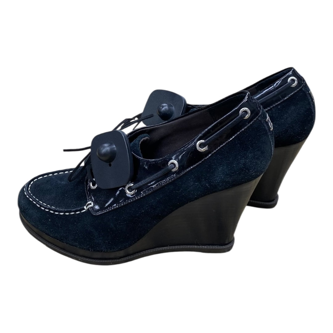 Shoes Heels Wedge By Sperry In Black, Size:7