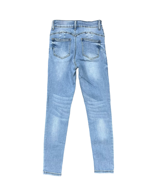 Jeans Jeggings By Wax Jean In Blue, Size:10