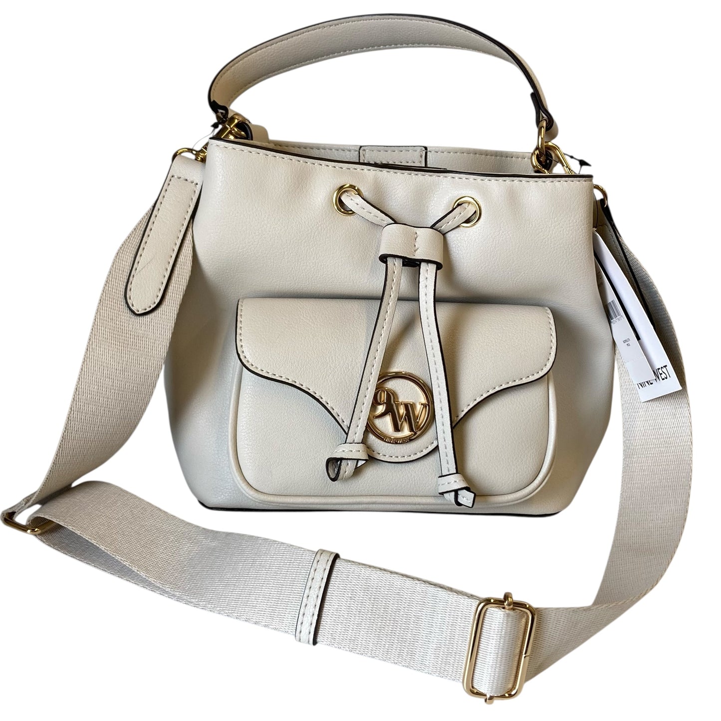 Crossbody By Nine West In Beige, Size:Medium