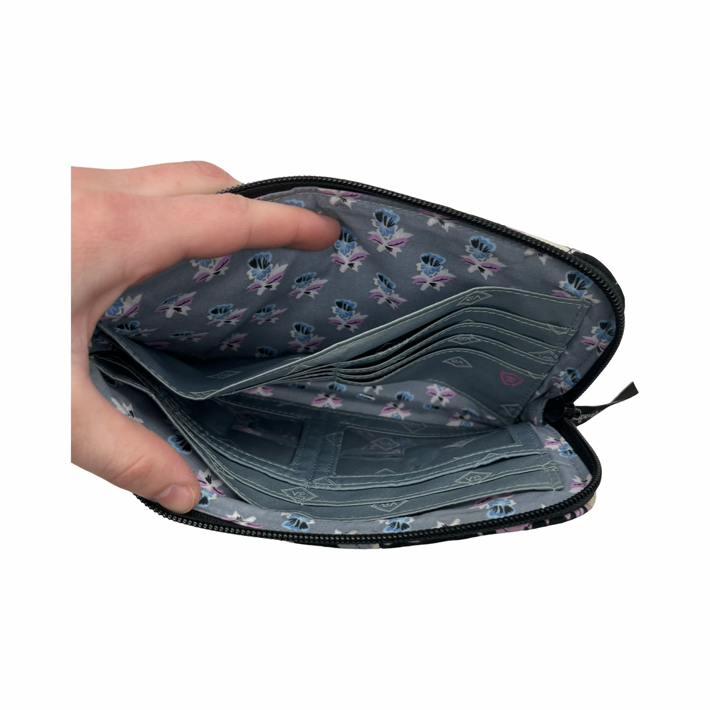 Wristlet By Vera Bradley In Floral Print, Size:Large