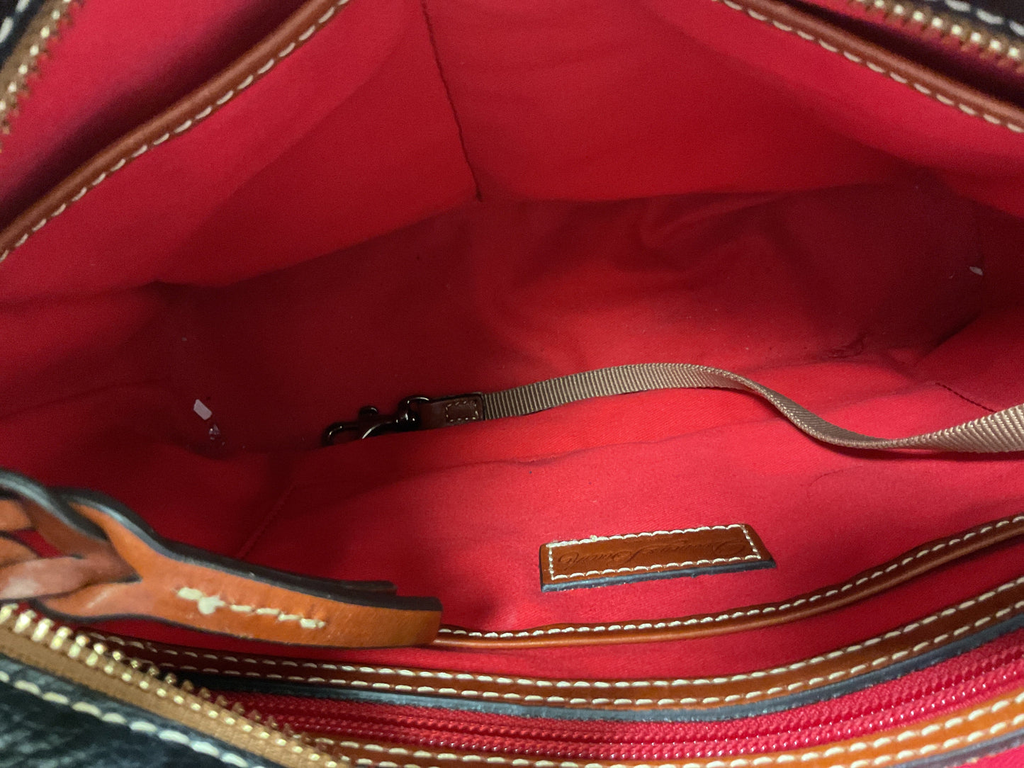 Handbag Designer By Dooney And Bourke In Black, Size:Medium