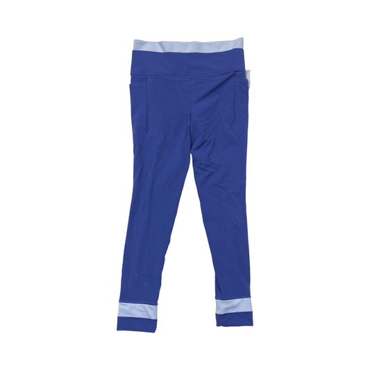 Athletic Leggings By Athleta In Blue, Size:M