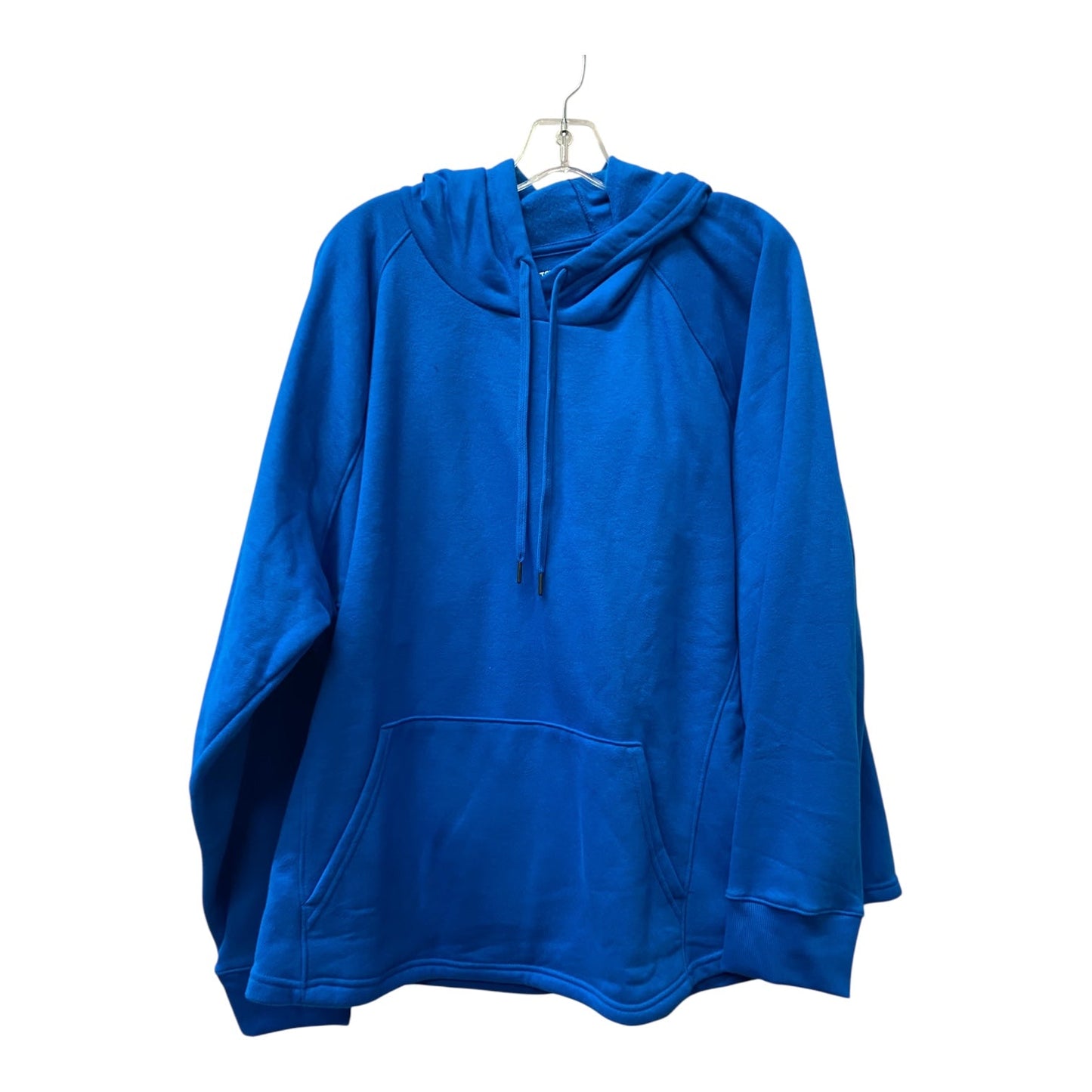 Athletic Sweatshirt Hoodie By Tek Gear In Blue, Size:3X