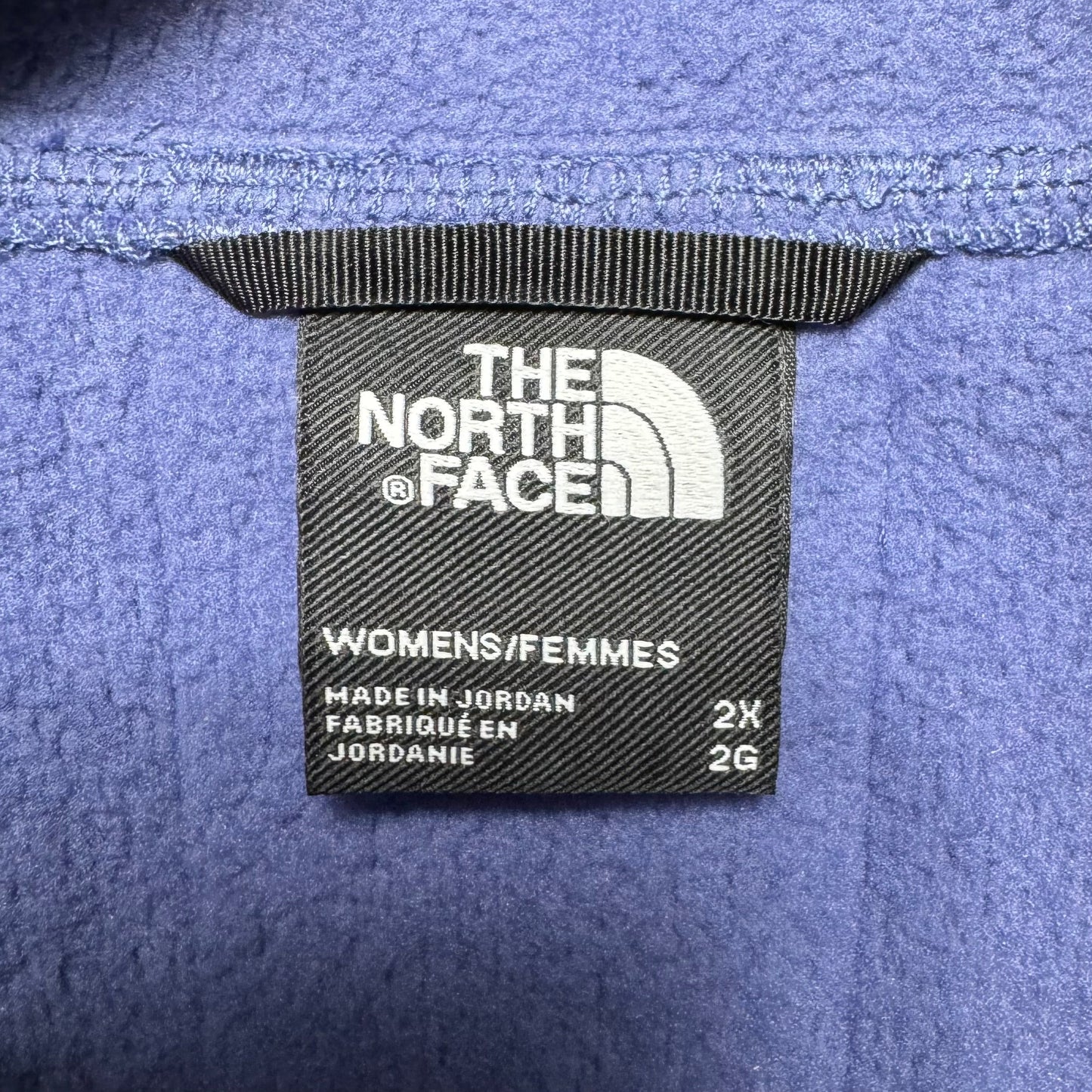 Jacket Fleece By The North Face In Purple, Size: 2x