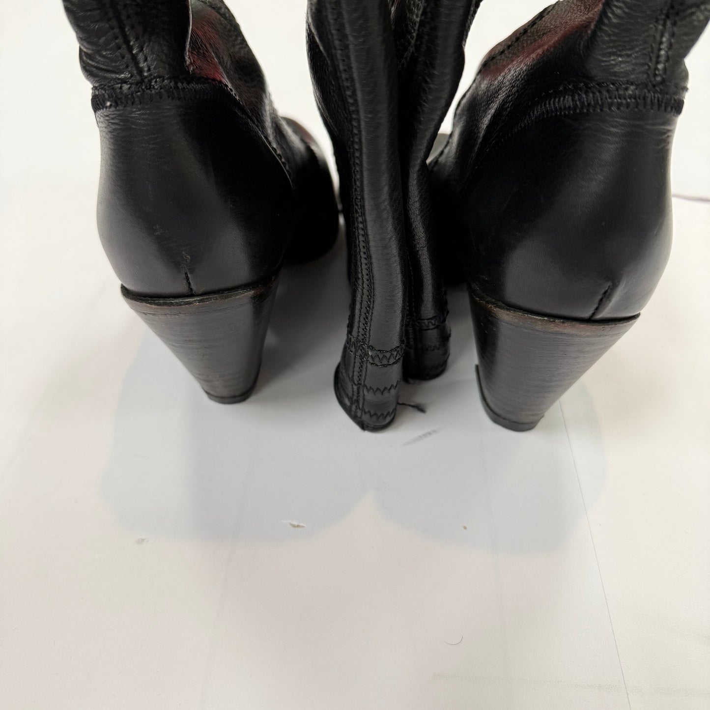 Boots Designer By Frye In Black, Size: 6