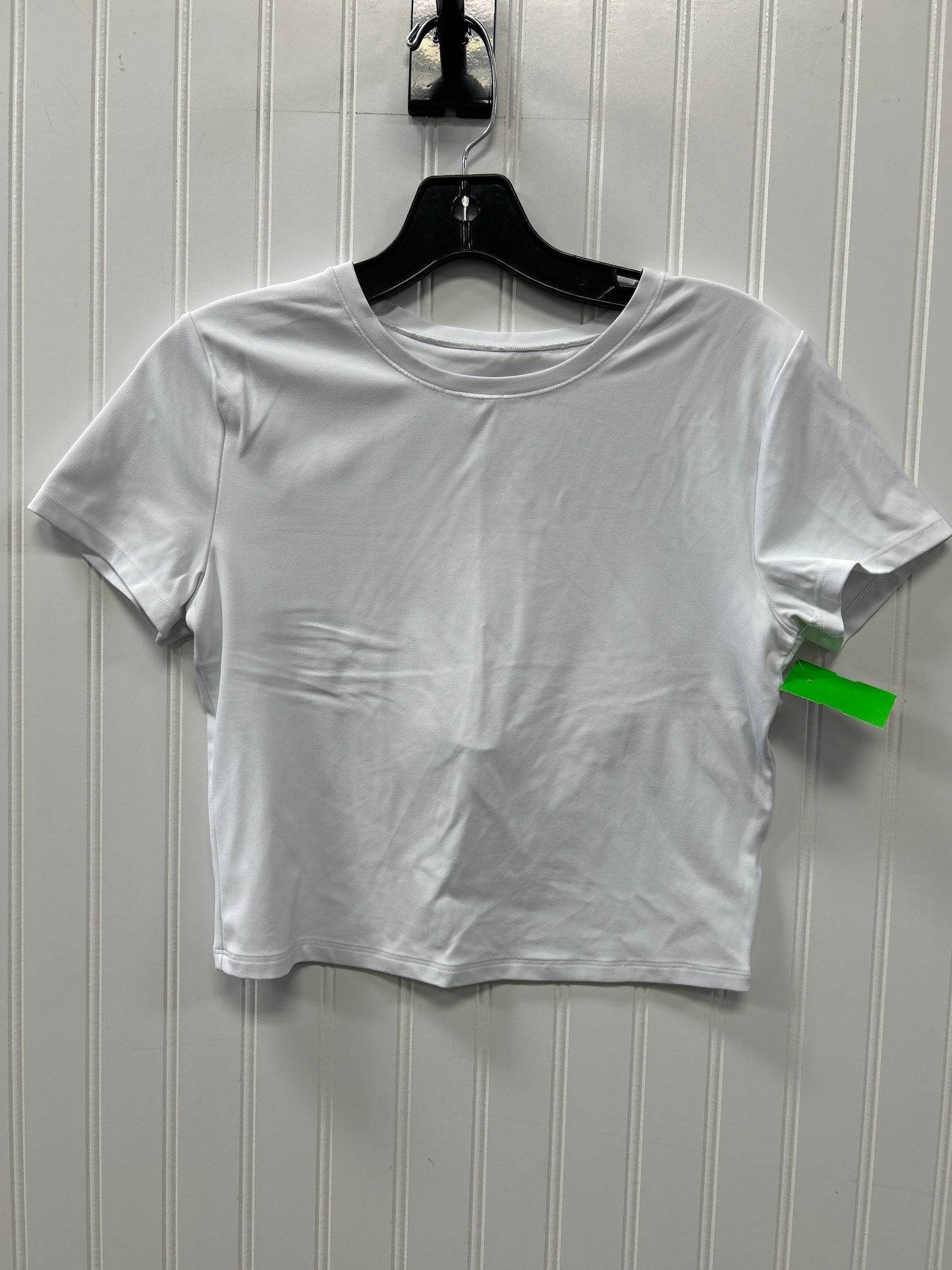 Athletic Top Ss By Athleta In White, Size:M