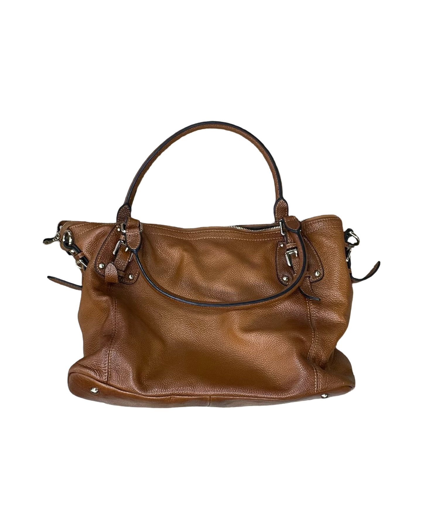 Handbag By Clothes Mentor In Brown, Size:Medium