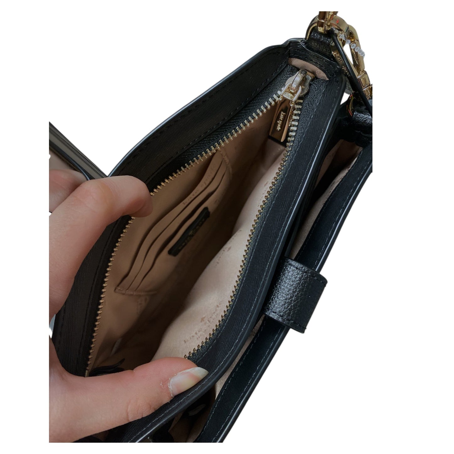 Handbag Designer By Kate Spade In Black, Size:Small