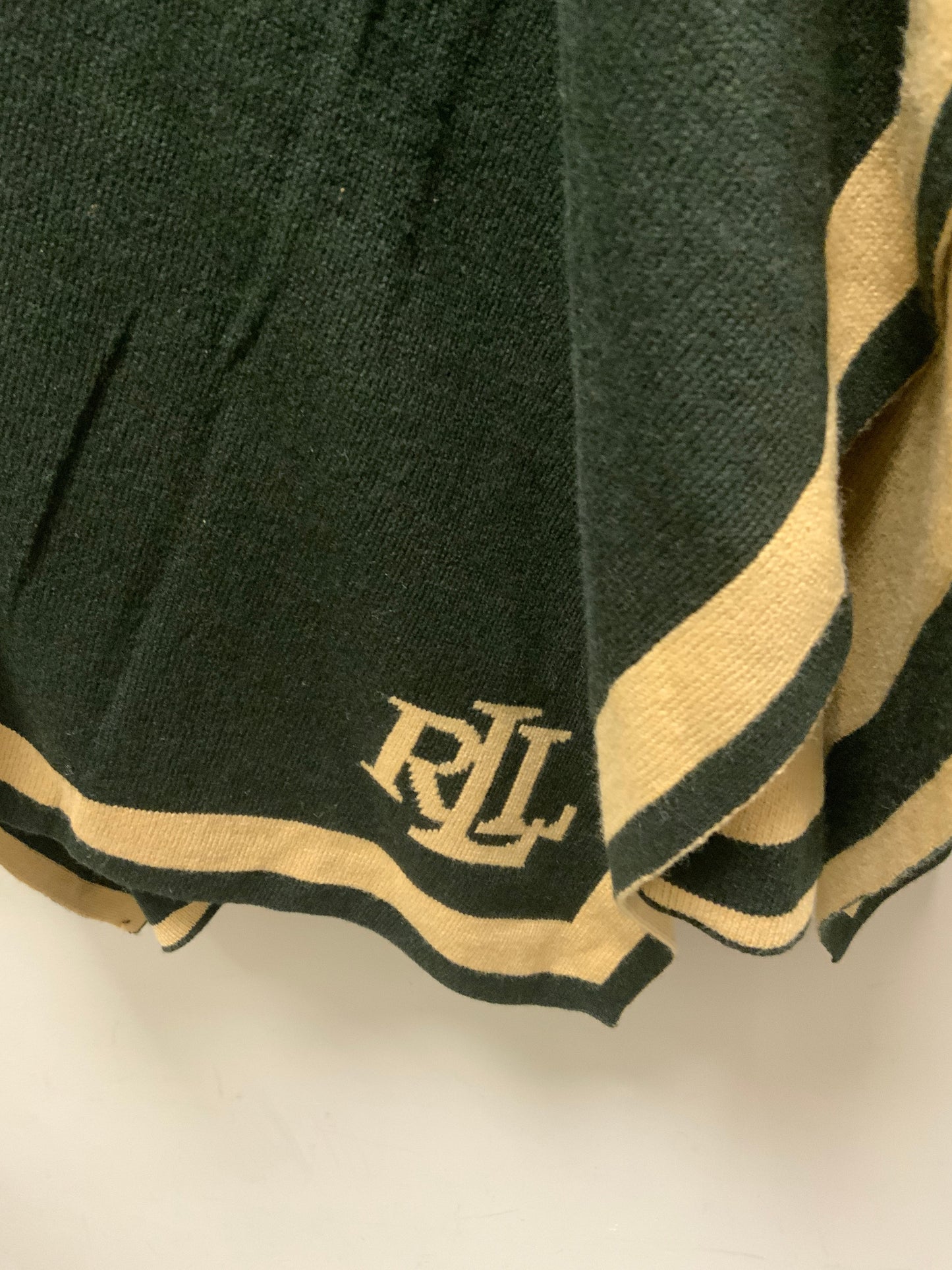 Shawl By Lauren By Ralph Lauren In Black & Brown, Size: Osfm