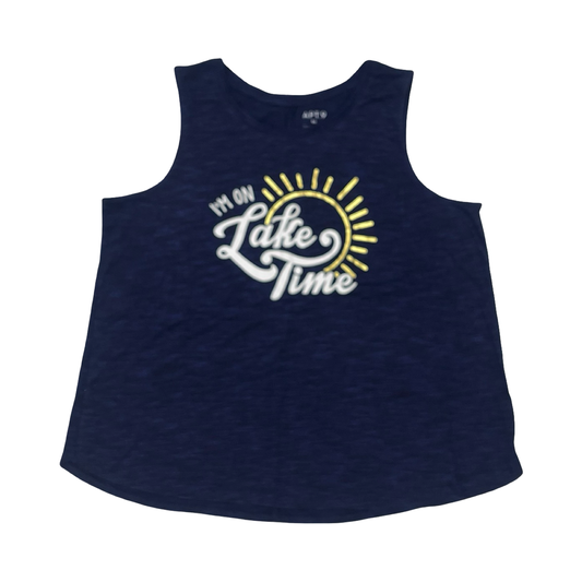 Tank Top By Apt 9 In Blue, Size:Xl