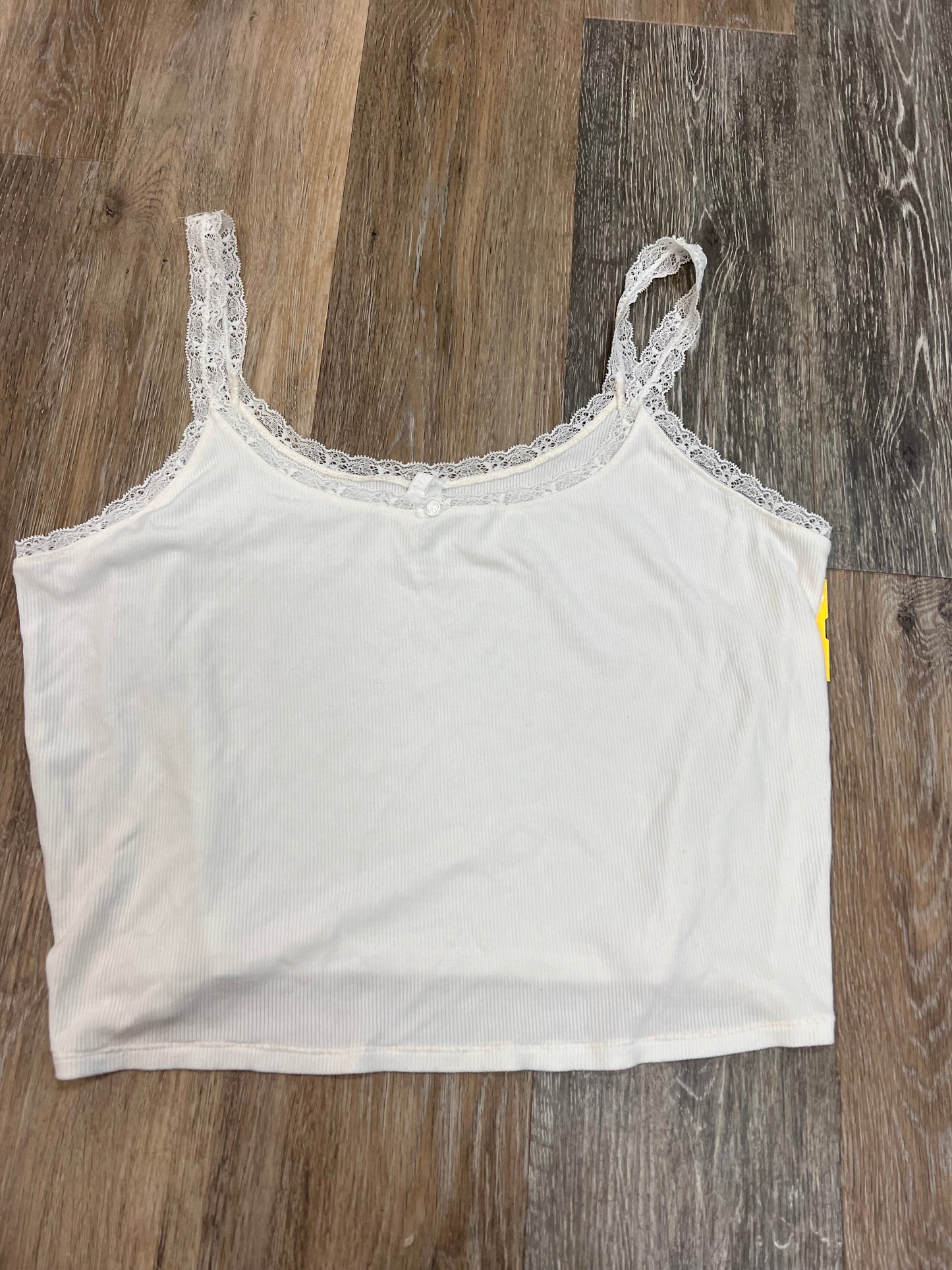 Tank Top By Skims In White, Size:2X