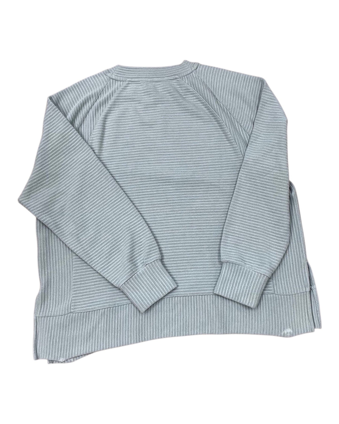 Sweatshirt Collar By Simply Vera In Blue, Size:Xl
