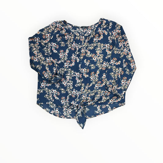 Top Ls By West Kei In Blue, Size:1X