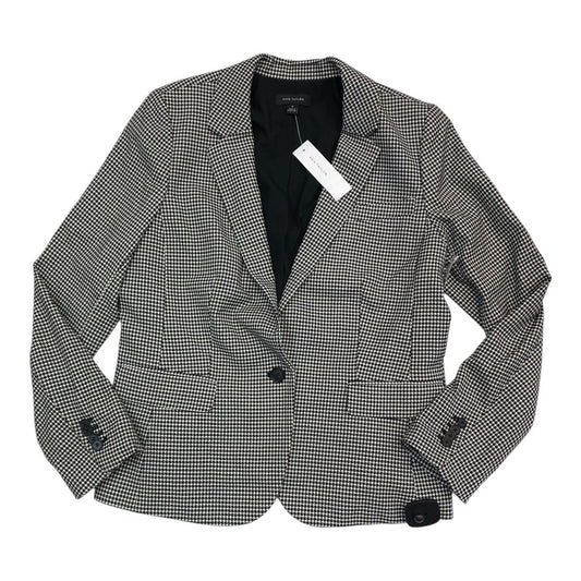 Blazer By Ann Taylor In Black & White, Size:12