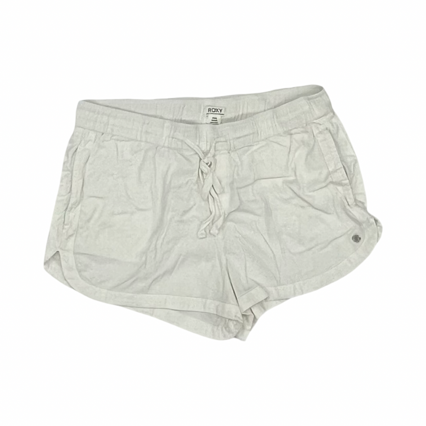 Shorts By Roxy In White, Size:M