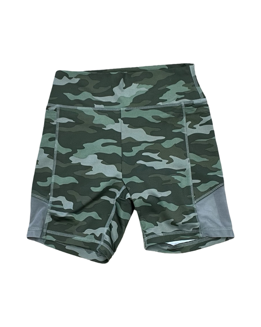 Athletic Shorts By Pink In Camouflage Print, Size:S