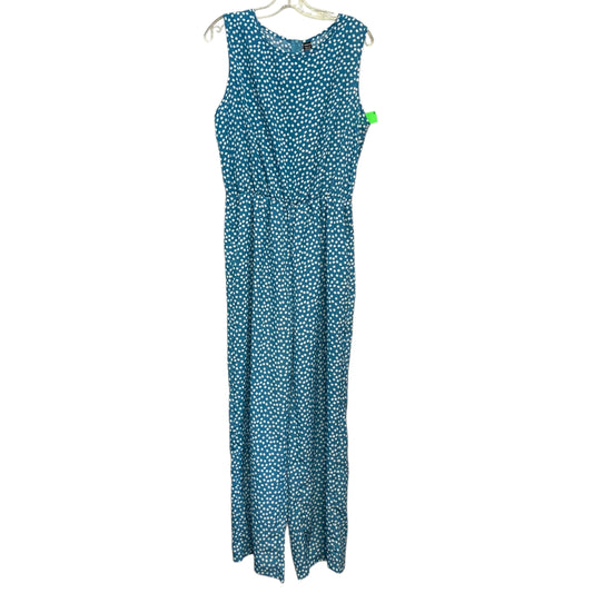 Jumpsuit By Shein In Blue & White, Size:XL