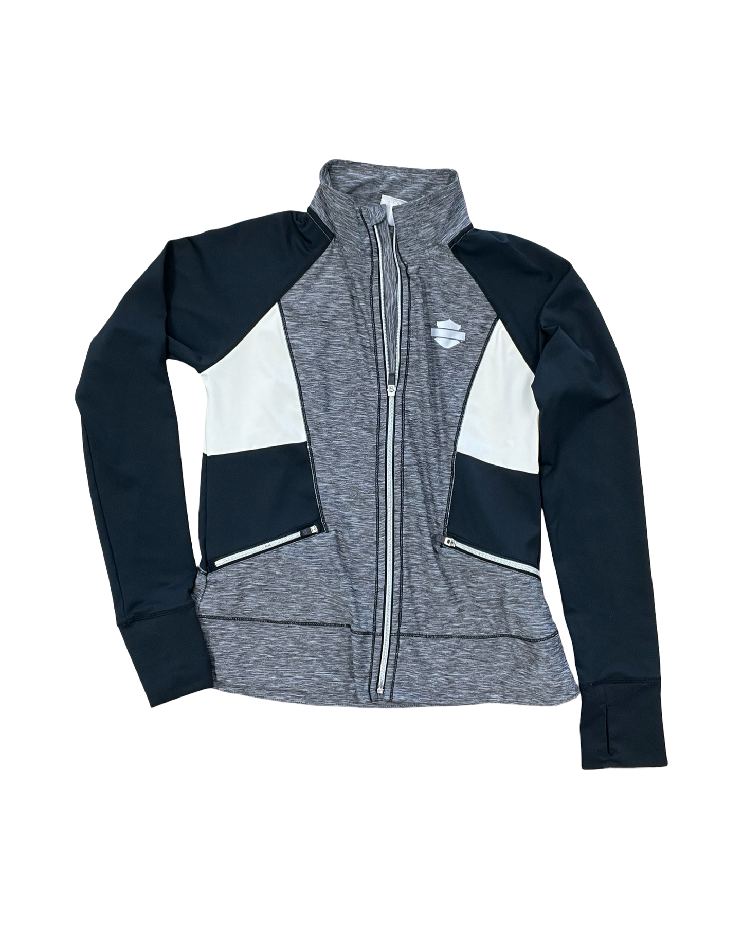 Jacket Other By Harley Davidson In Black & Grey, Size:M